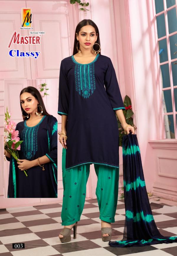 Master Classy Festival Wear Fancy Designer Ready Made Dress Collection